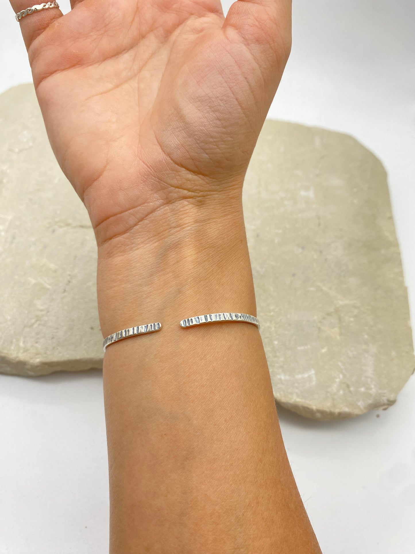 Align Cuff - Amethyst, Moonstone and Blue Topaz