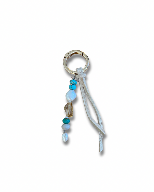 Genuine Gemstone Bag Charms