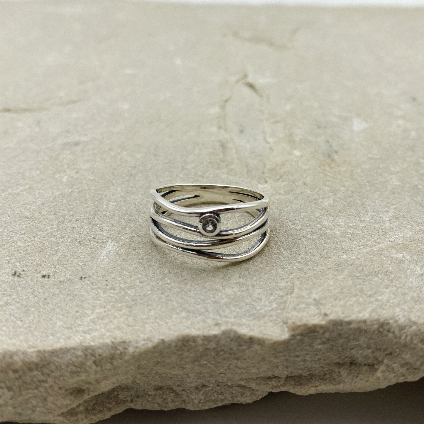 Pari Ring - Blue Topaz