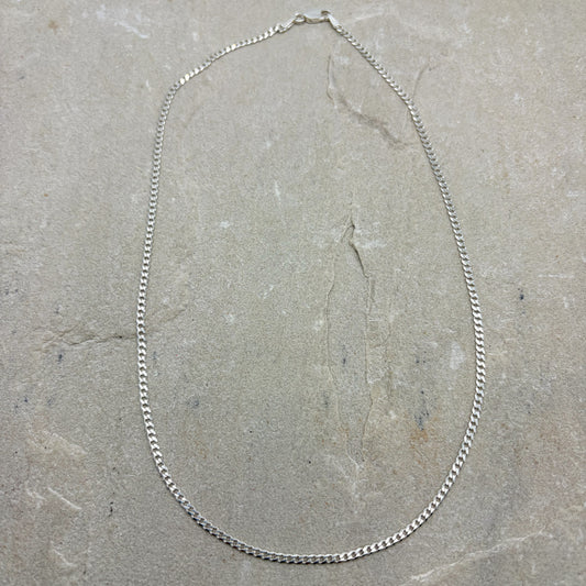 Cuban flat curb chain