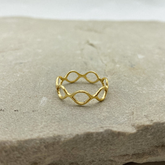 Loop ring - Gold