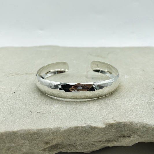 Hammered cuff