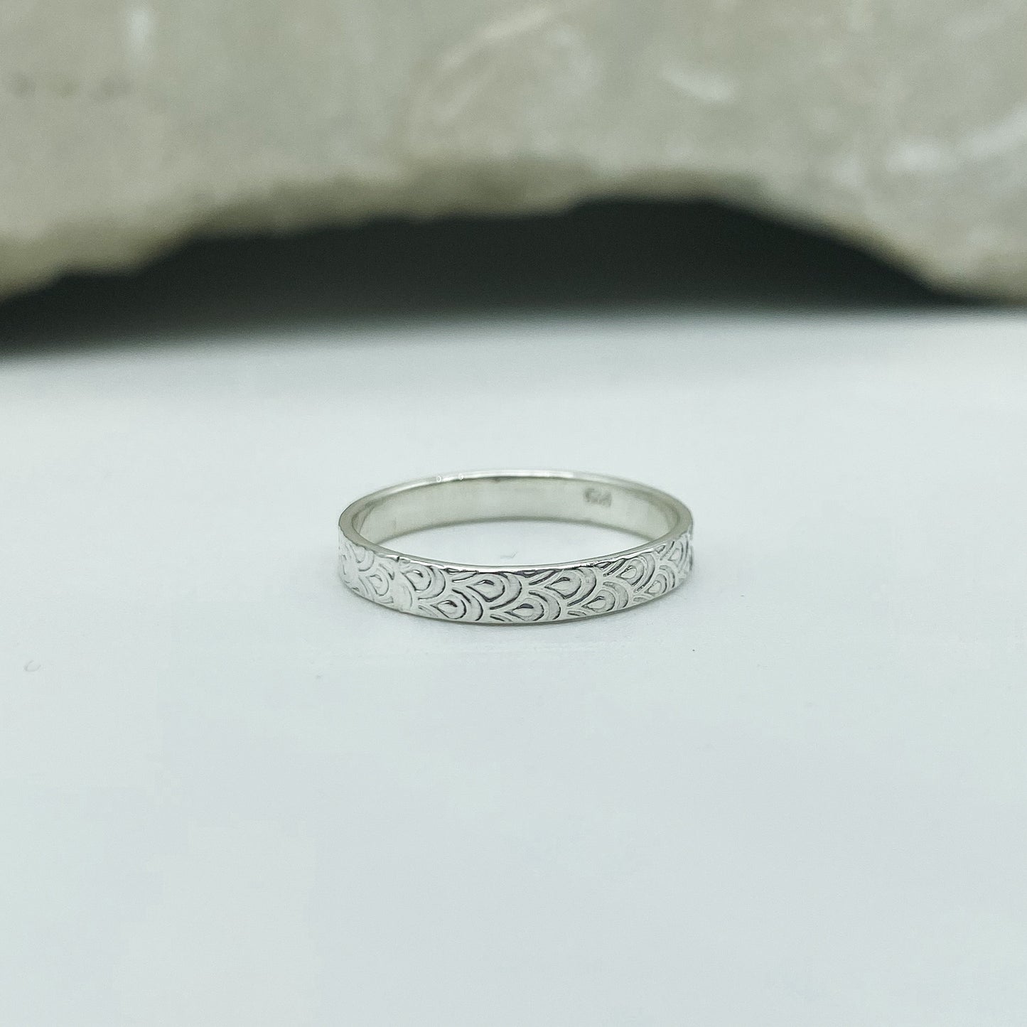 Peacock Band Ring