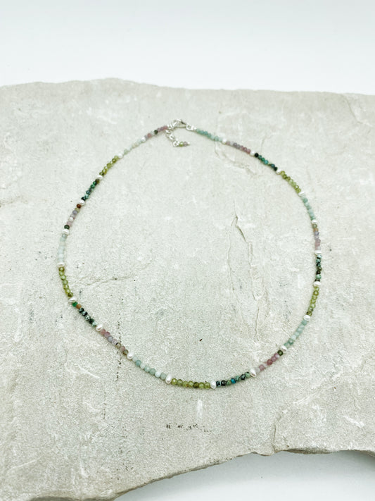 Ocean dweller beaded necklace