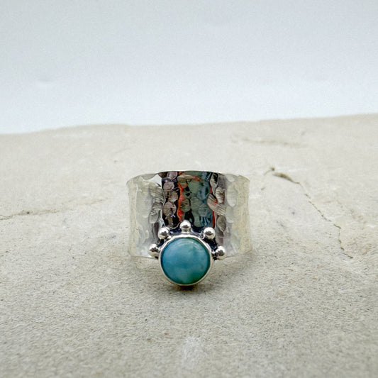 June Ring - Larimar