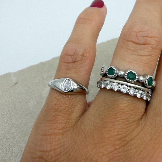 Shimmer Ring - CZ