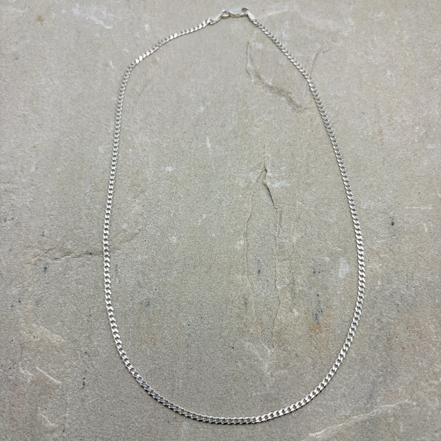 Cuban flat curb chain
