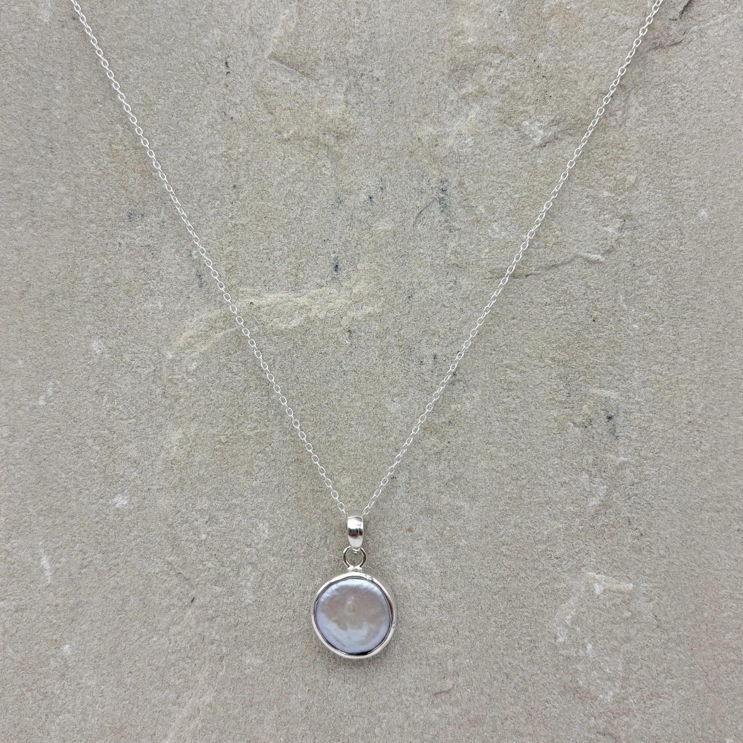 Sea Coin - freshwater pearl