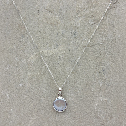Sea Coin - freshwater pearl