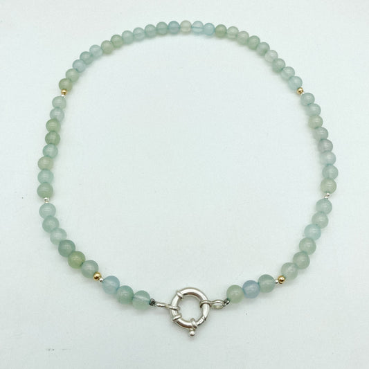 Swell Necklace - Blue Agate