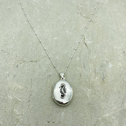 Ocean dweller Locket necklace