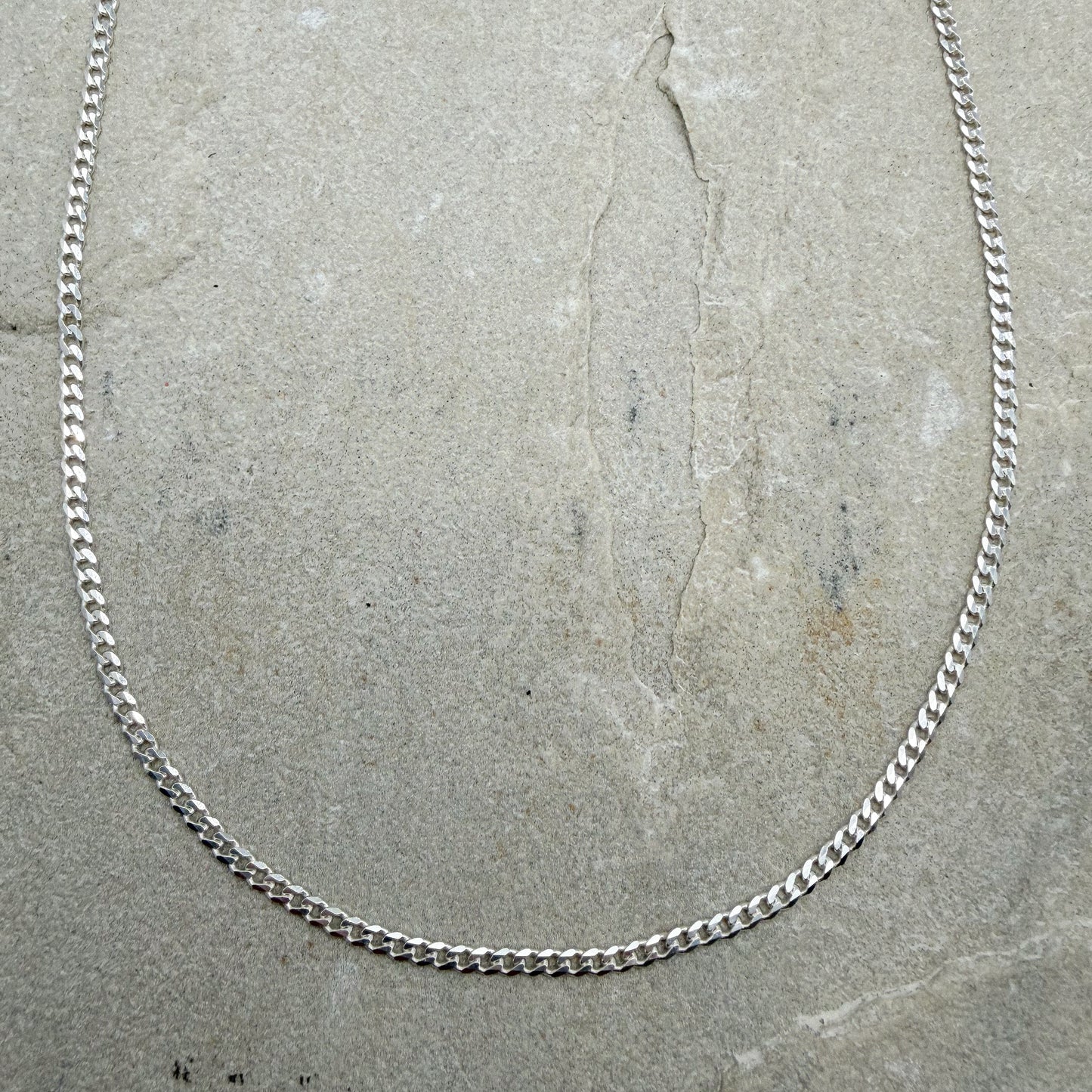 Cuban flat curb chain