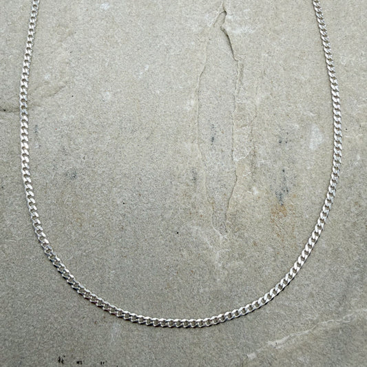 Cuban flat curb chain