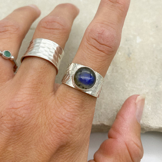 Palm cove Ring - Labradorite