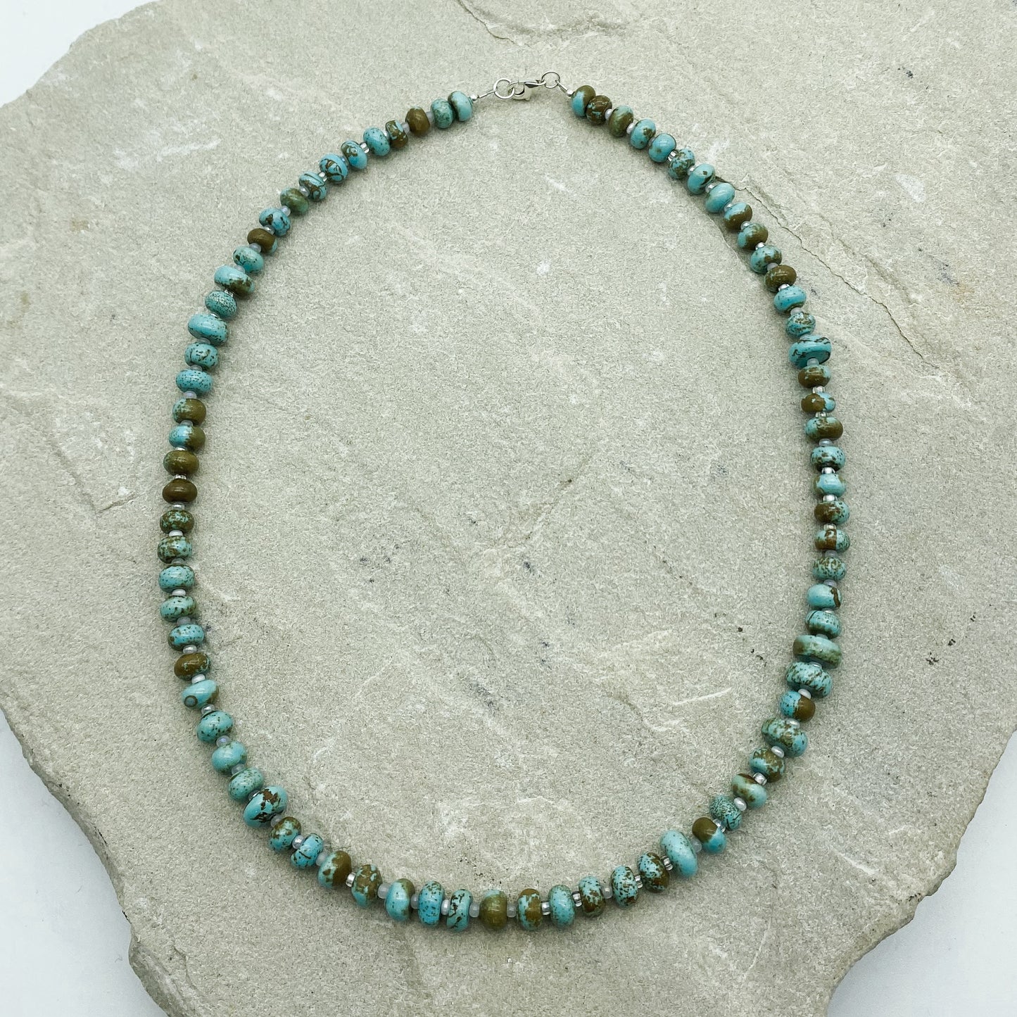 Turquoise Beaded necklace