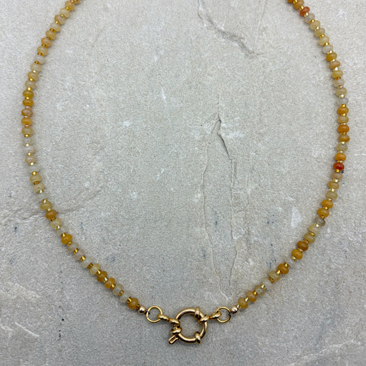 April - green or yellow aventurine