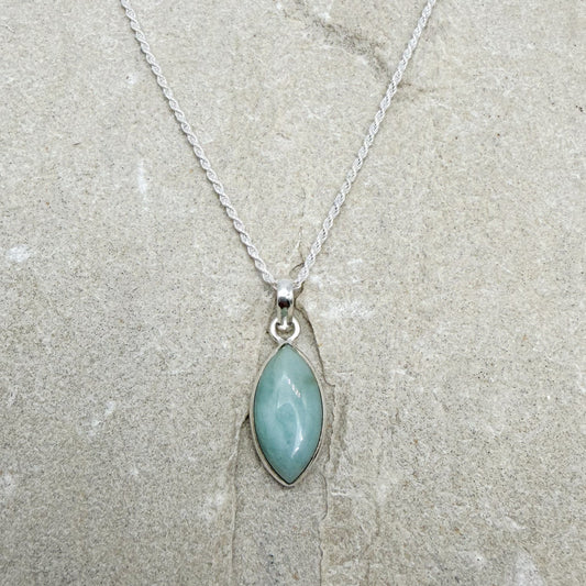 Del Mar Necklace - Larimar