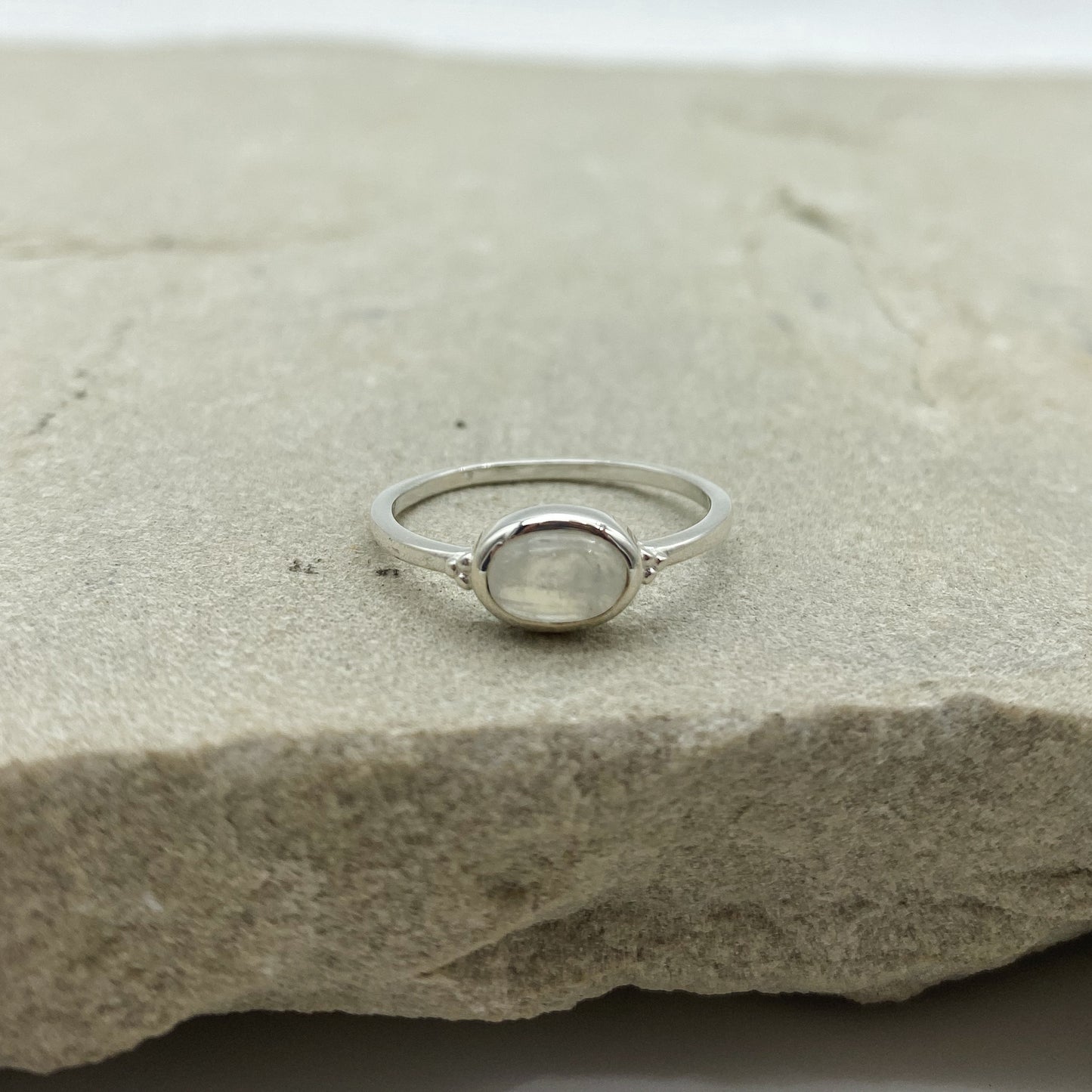 Torquey Ring - Moonstone