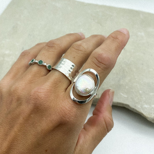 Lucy Ring - Freshwater pearl