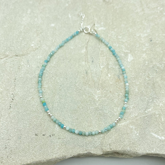 Amazonite Anklet