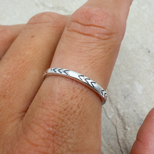 Arrow stacker ring
