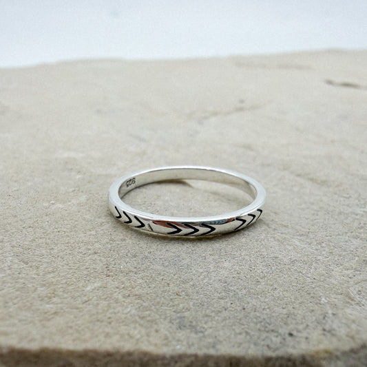 Arrow stacker ring