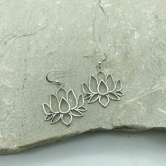 Lotus love earrings
