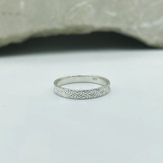 Peacock Band Ring