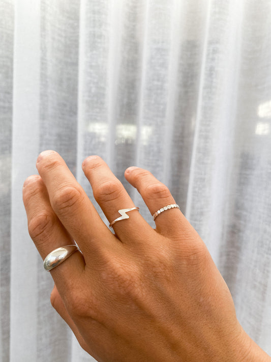 Dainty Bolt Ring